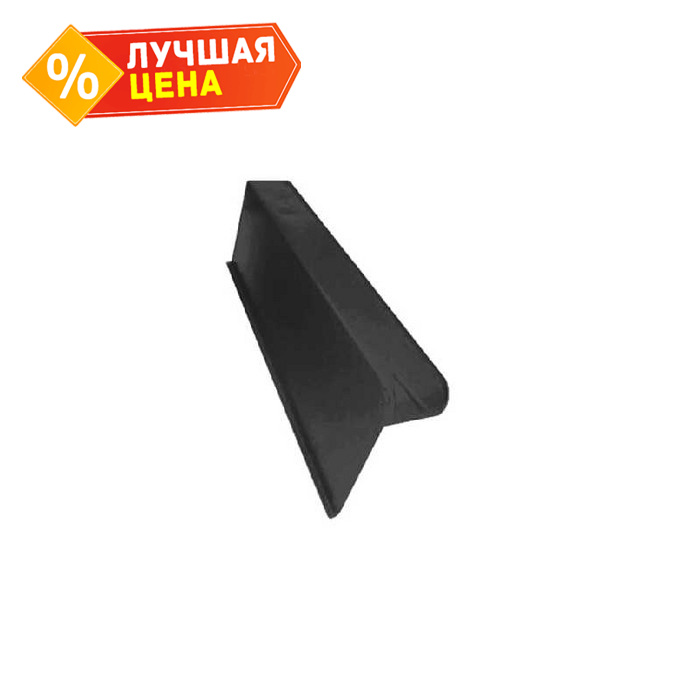 Боковая облегченная черепица левая Braas черный