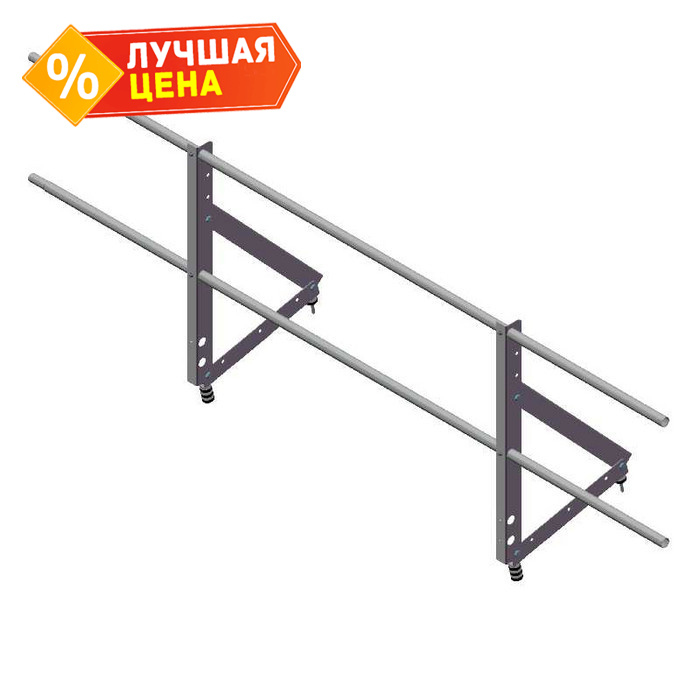 Ограждение кровельное Optima 0,65х2м RAL 8017