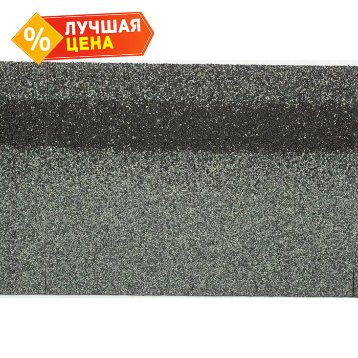 Гибкая черепица, коньково-карнизная Технониколь Шинглас Фокстрот Тополь