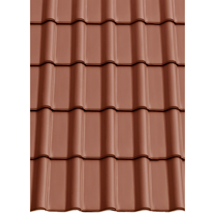 Керамическая черепица ABC Modena 11, Медно-коричневый
