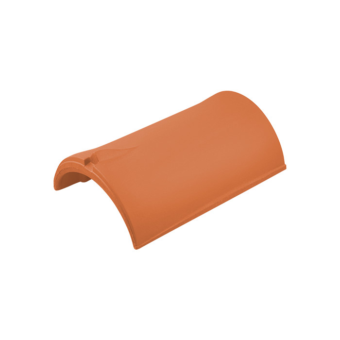 Конечная коньковая черепица, Натуральный красный, ABC