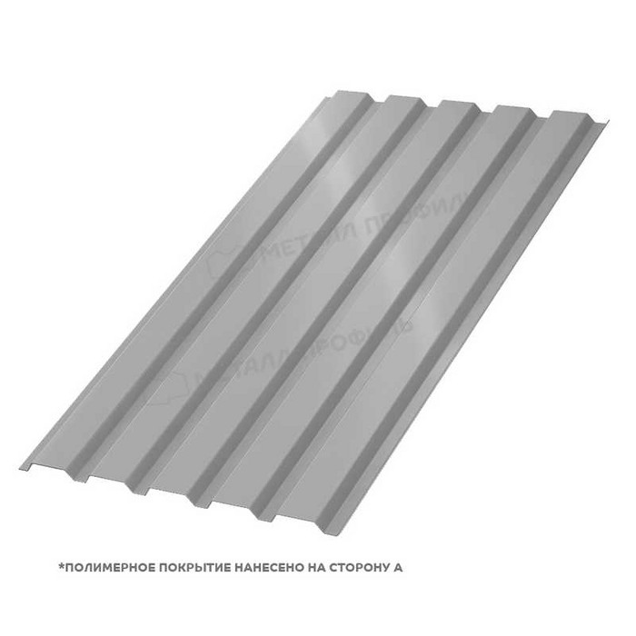 Профлист Металл-Профиль МП-35 Полиэстер 0.45 мм RAL 9006 Белый алюминий